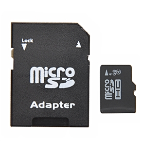 BuySKU65806 High-quality 4GB TF Card MicroSDHC Card Transflash Memory Card with Micro SD Adapter