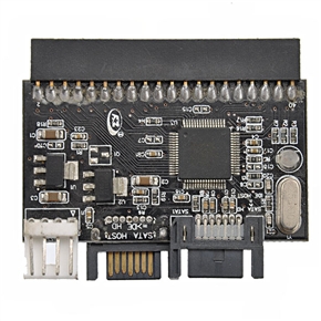 BuySKU56079 High-speed Bidirectional IDE to SATA Adapter Converter (Black)