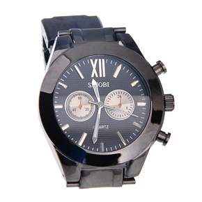 BuySKU58547 Hot Sale Cool Black Fashion Quartz Wrist Watch