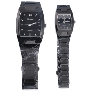 Hot Sale Couple Wrist Watch in Fashion Black Color