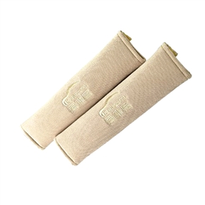 BuySKU59594 I-165A Korea brushed fabric Hollow Cotton Car Safety Belt Shoulder Pad Cover - 2pcs/set