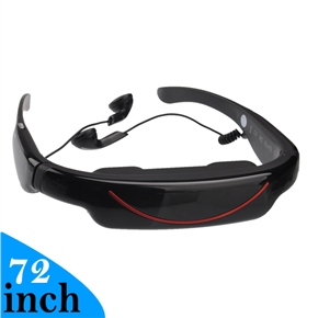 BuySKU64085 IVS Wireless 72 Inch LCD Virtual Screen 4G Digital Mobile Theater Video Glasses with 3D Stereo Sound