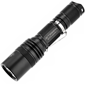 BuySKU67604 JETBeam BC25 CREE XM-L T6 650-Lumen 2-Mode Waterproof LED Flashlight Torch with Clip (Black)