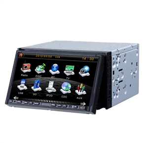 BuySKU59341 KD-7300 7 Inch 2 Din In-Dash Car DVD Player with GPS