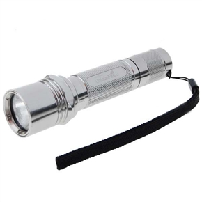 BuySKU63901 L2 Cree XPG-R5 5-Mode 320-Lumen LED Flashlight Torch with White Light (Silver)