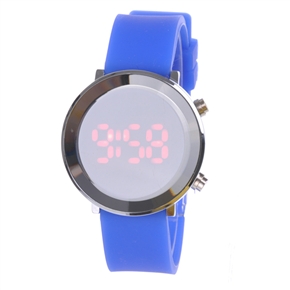 BuySKU58164 LED Watch Wrist Watch Multifunction Electronic Watch Sports Watch (Blue)