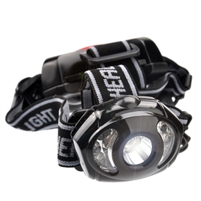 BuySKU64677 LL-6612 Waterproof Design 5-Mode CREE Q5 6 Color-changing LED Head Lamp Headlight with Adjustable Headband