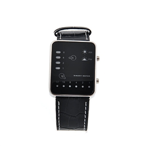 BuySKU58560 Lovely Cooling Soft Sport Style Led Watch (Black)