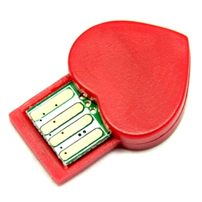 BuySKU54916 Lovely Heart-shaped Mini Bluetooth 2.0 USB Dongle Adapter for Computer Mobile Phone (Red)