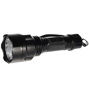 BuySKU63650 MC-M41 MC-E 3-Mode LED Flashlight Torch with White Light (Black)