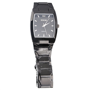 BuySKU58512 Men Fashion Business Quartz Wrist Watch