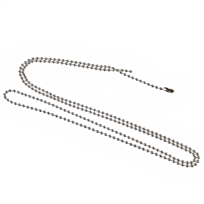 BuySKU60504 Metal Bead Chain for USB Flash Drive (Silver)