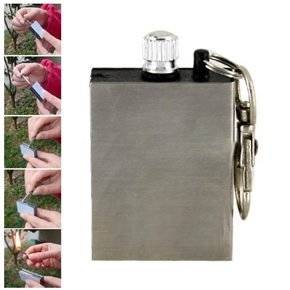 BuySKU65064 Metal Match Box Lighter (Silver)