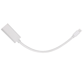 BuySKU61492 Mini DisplayPort to HDMI Adapter Cable for Apple Mac (White)