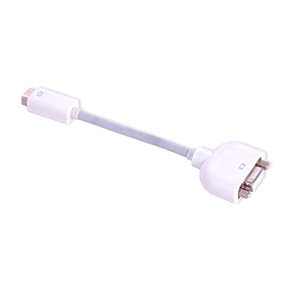 BuySKU48679 Mini Durable DVI to VGA Adapter Cable for Apple Mac (Black)