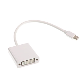 BuySKU12222 Mini Durable Displayport to DVI Cable Adapter (White)