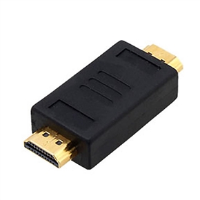 BuySKU67821 Mini Gold Plated HDMI Male to HDMI Male Adapter