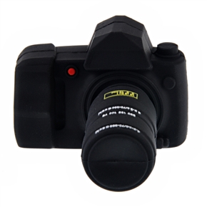 BuySKU60586 Mini SLR Camera Design 1GB USB Flash Drive Flash Memory U Disk (Black)