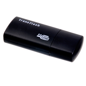 BuySKU20120 Mini USB 2.0 TF Card Reader/Writer(black)