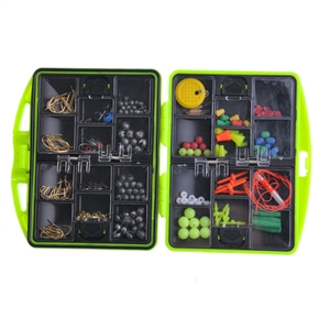 BuySKU58595 Multi-functional Fishing Tackle Box Fishing Tool Kit (Green)