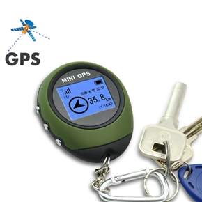 BuySKU59206 Multi-functional GPS Location Finder/Receiver Keychain - Mini GPS