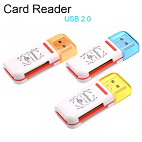 BuySKU65768 Multifunctional All-in-one Mini High Speed USB 480MBps Card Reader (Random Color)