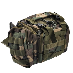 BuySKU64338 Multifunctional Camouflage Canvas Waist /Shoulder /Hand Bag Camera Bag for Outdoor Activities