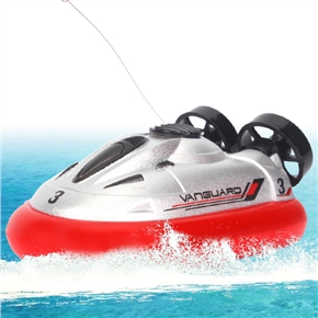 BuySKU66634 NO.777-220 Rechargeable Type Radio Remote Control Mini Hovercraft Hovership Boat (Red)