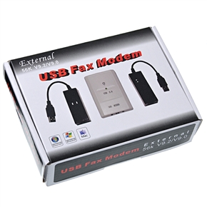 BuySKU8974 New Smart USB Fax Modem (Black)