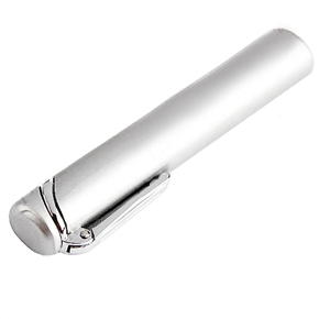 BuySKU65116 Pen Shaped Refillable Butane Jet Flame Lighter Torch for Cigar Cigarette Tobacco (Silvery)