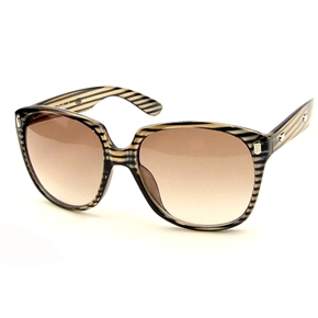 BuySKU62022 Plastic Full Frame Sunglasses with Round Lens (Tawny)