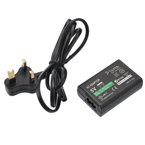 BuySKU63759 Portable 100-240V AC Power Charger Adapter with UK Plug for PlayStation Vita (Black)
