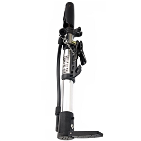 BuySKU58748 Portable Aluminum Alloy High-pressure Bicycle Pump with Installing Support