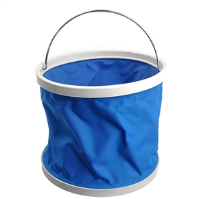BuySKU59856 Portable Foldable Water Bucket Barrel (Blue)