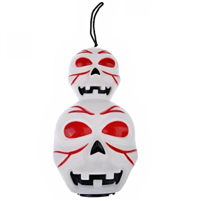 BuySKU61761 Portable Two Skeleton Heads Lamp with Strap for Costume Balls /Parties /Halloween