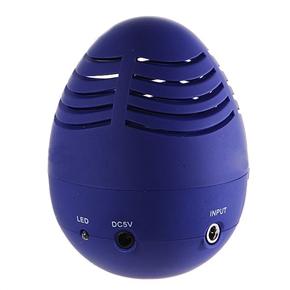 BuySKU62428 Portable USB Rechargeable Speaker Tumbler Easter Egg (Purple)