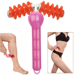 BuySKU64369 Portable Y-shaped Cellulite Control Cell Roller Massager for Arm /Leg /Waist