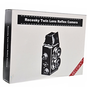 BuySKU60902 Practical Recesky Twin Lens Reflex Rollfilm Camera (Black)
