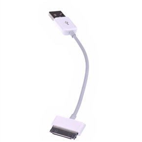 BuySKU60844 Practical USB 2.0 Data Cable for iPhone 4 iPhone 4S (White)