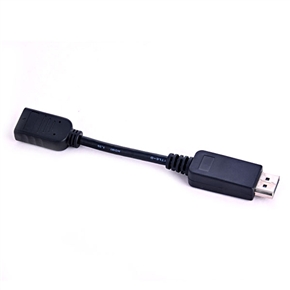 BuySKU12365 Protable Durable Displayport to HDMI Cable Adpter (Black)