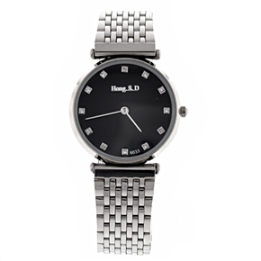 BuySKU57703 Quartz Wrist Watch with Round Dial for Women