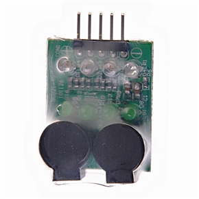 BuySKU61895 RC 2s-4s Li-Po Battery Voltage Indicator Checker Tester Low Voltage Buzzer Alarm