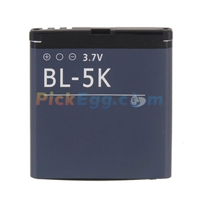 BuySKU52184 Replacement BL-5K 1200mAh 3.7V Li-polymer Rechargeable Battery for Nokia Cell Phone (Black)