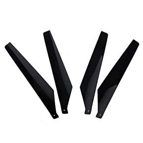 BuySKU61909 Replacement Helicopter Blade Helicopter Wing for R/C Helicopter Model - 4 pcs/set (Black)