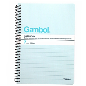 BuySKU67102 SA6506Y A6 105*148mm 50 Sheets Gambol Spiral Notebook Notepad for Office & School