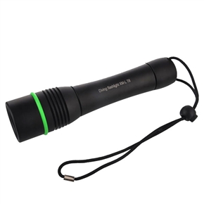 BuySKU63793 SUNDAYLED Q8 1000LM IPX-8 Waterproof CREE XM-L LED Flashlight (Black)
