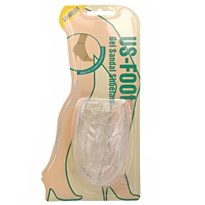 BuySKU64474 Safe Transparent Anti-slip Anti-abrasion Silicone Heel Pad