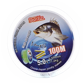BuySKU58605 Salin High Strength Fishing Line 100m 0.370mm Dianeter NO.5.0(Transparent)