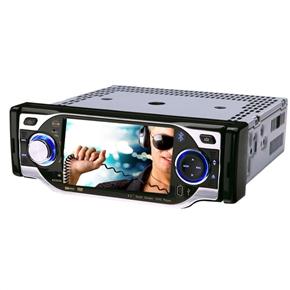 BuySKU59337 Silver DT-4001 4" 1 Din In-Dash Good Car DVD Player with GPS