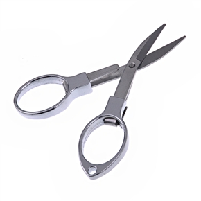 BuySKU58708 Silver Stainless Steel Scissors for Fishing